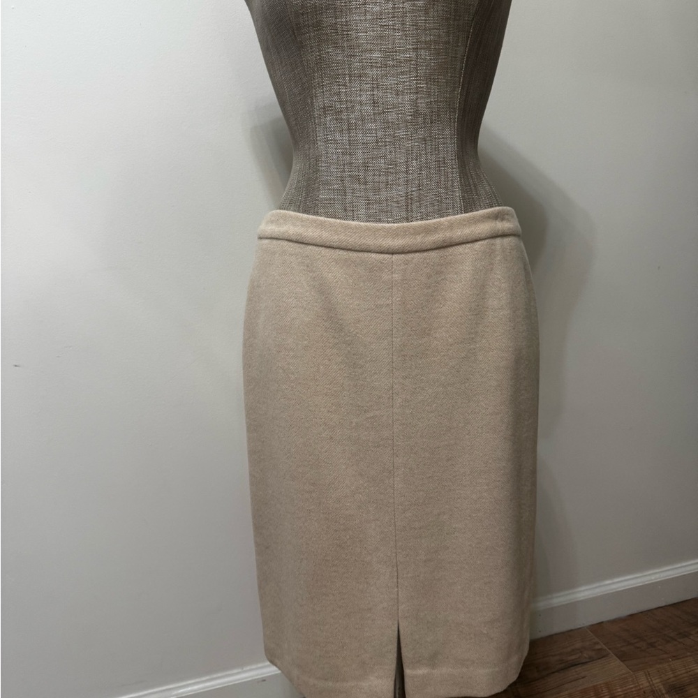 Ralph Lauren Cashmere Wool Blend Pencil Skirt | Size 10